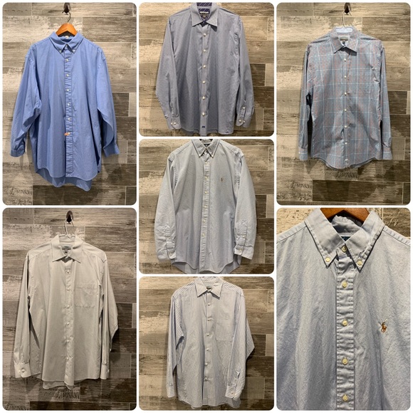 Johnston & Murphy Other - Bundle of 7 Button Down Shirts Size XL-L